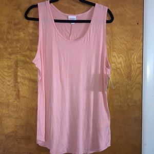 LuLaRoe tank top 2XL lite pink